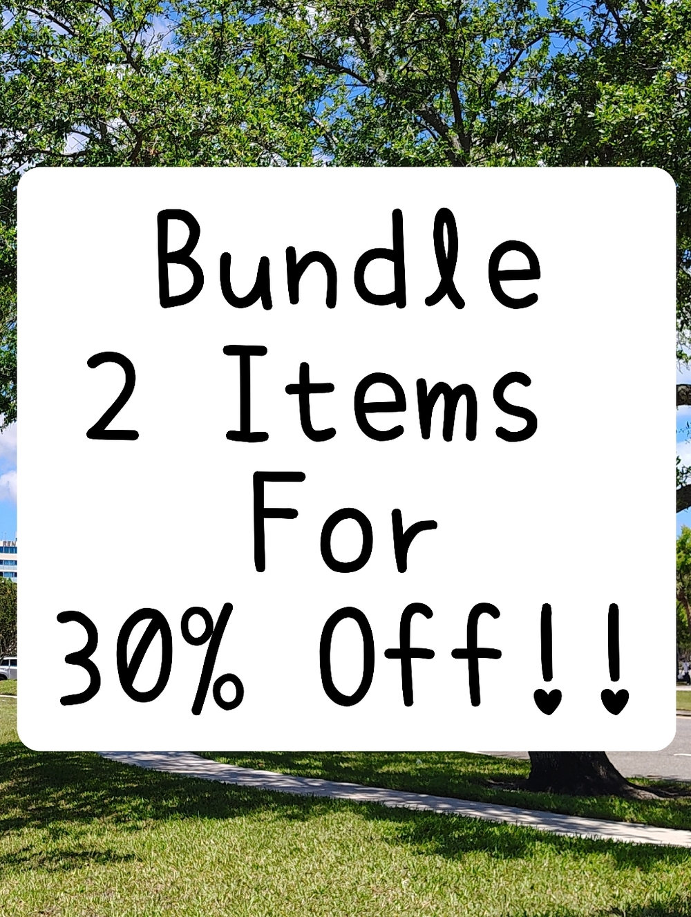 Bundle SALE 🏖️ At Least 2 Items For 30% Off! 🎉